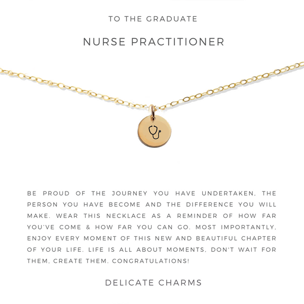 Nursing graduation clearance necklace